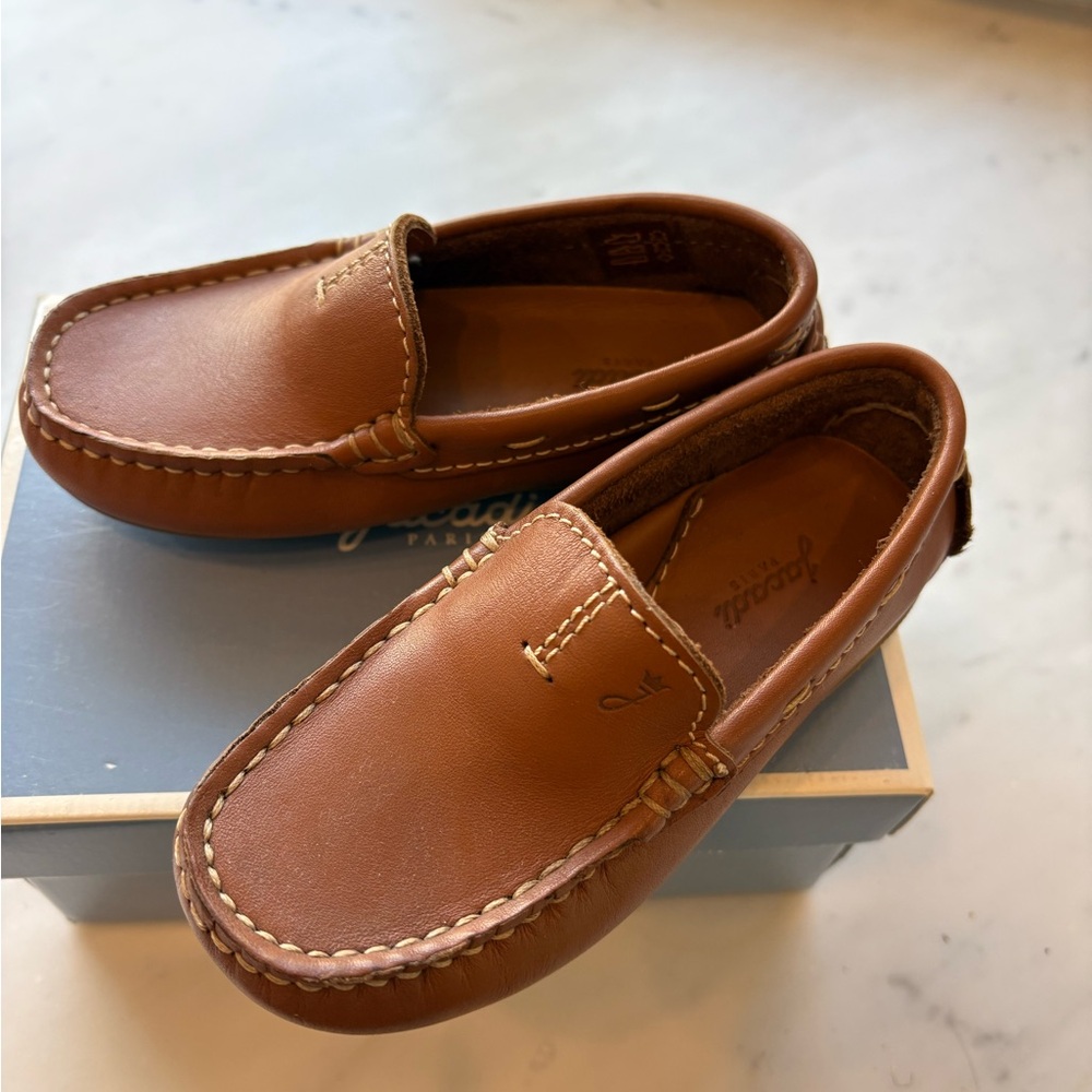 Jacadi Soprano Brown Loafers